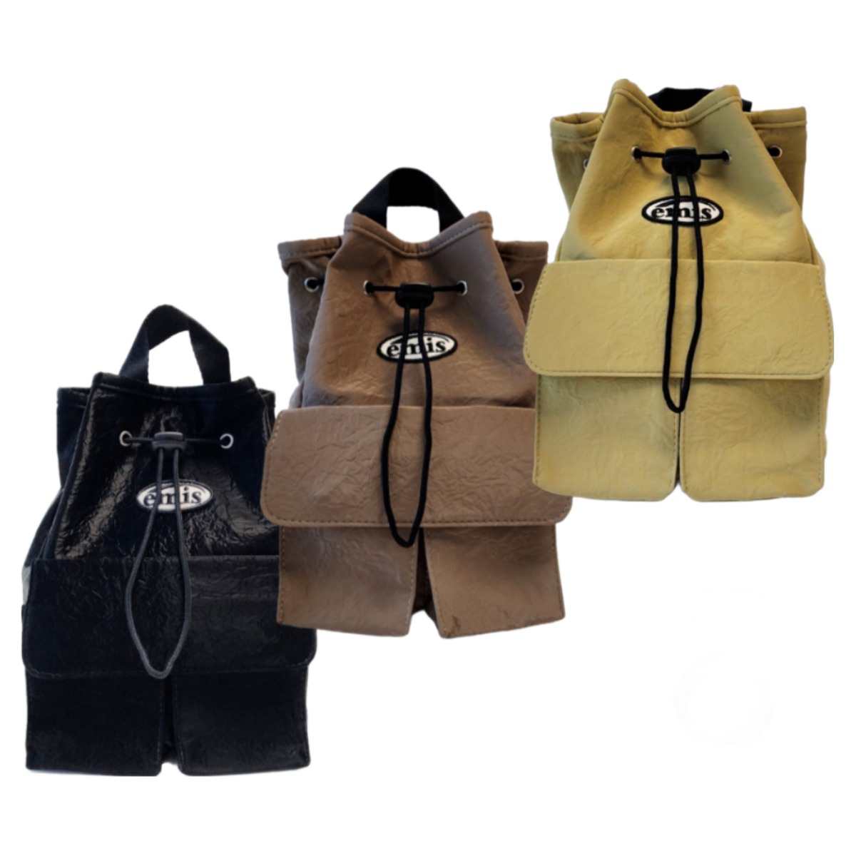 이미스백팩 EMIS 와펜 포켓 미니 백팩 가방 여성 경량 129,000원