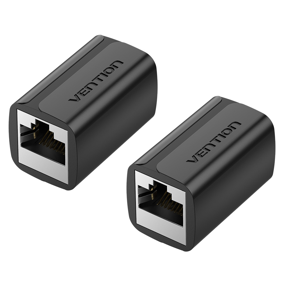 벤션 CAT7 FTP 랜연장 젠더 RJ45 키스톤 잭 커플러, 블랙, 2개 14,900원