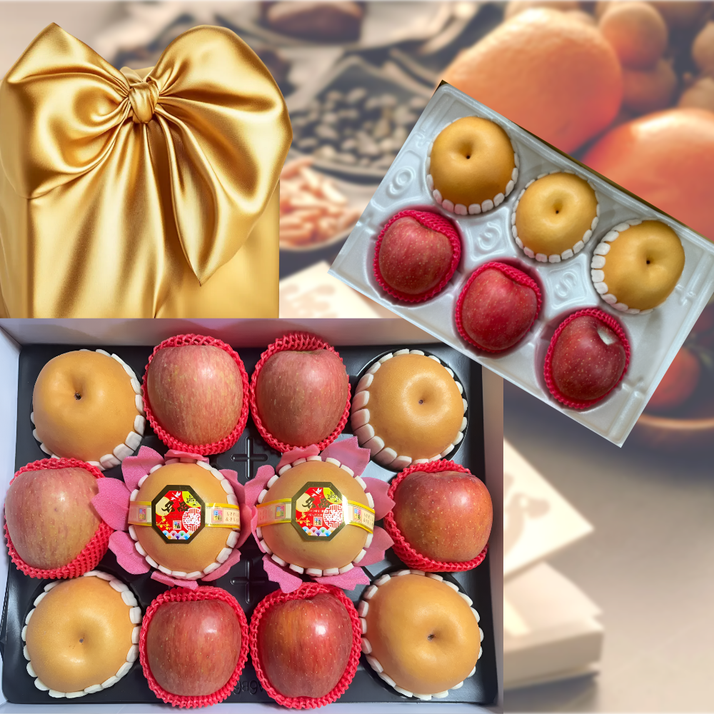 (용이다팜) 프리미엄 사과배 명절 과일 선물세트 보자기 무료동봉 31,900원