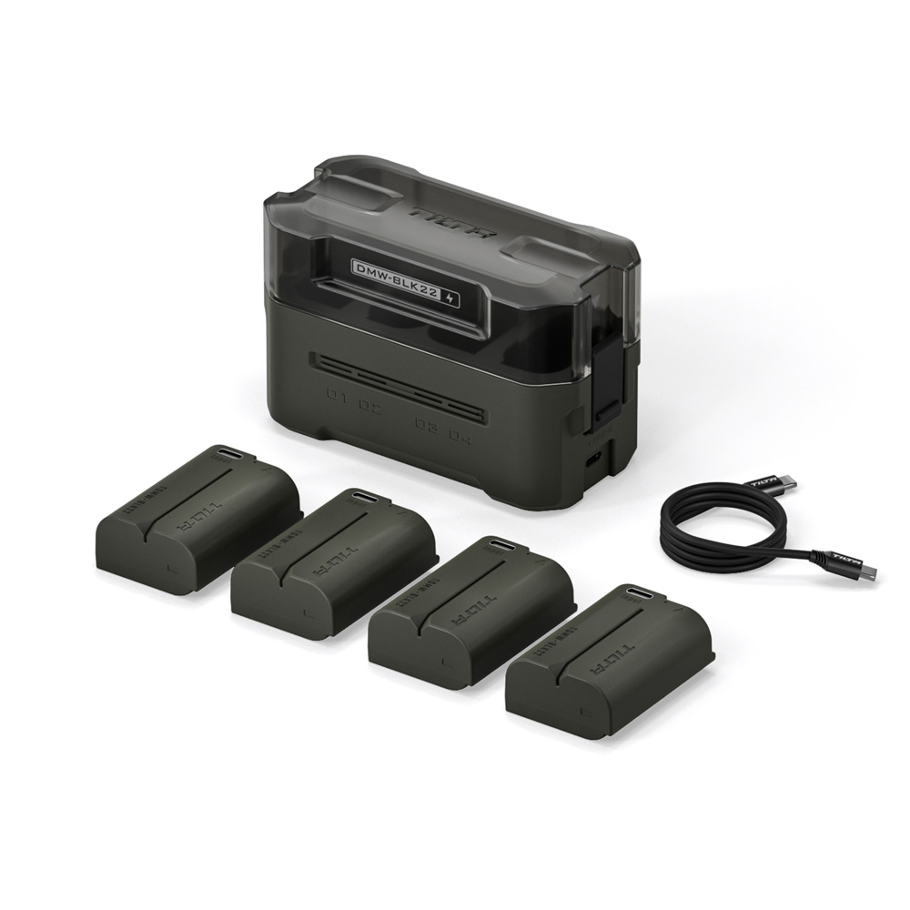 틸타 파나소닉 루믹스 DMW-BLK22 전용 배터리 4패널 호환 충전기 C타입 4배터리팩 키트 TBC-BLK22-B-GN 193,000원