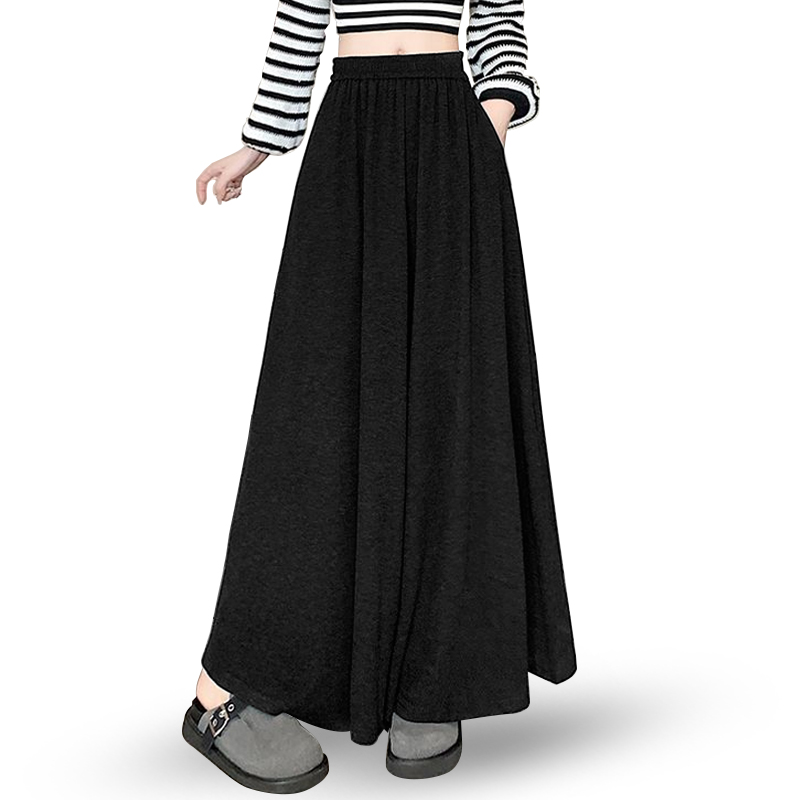 패션파트너 완벽한 체형 커버 여성용 A라인 플레어 치마 바지 핀턱 와이드 밴딩 스커트 팬츠 4color 15,900원