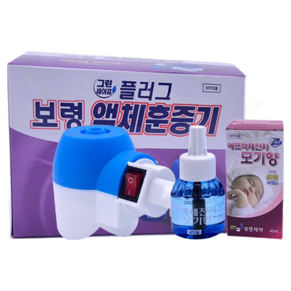 보령제약 전기 전자 리퀴드 모기향 (플러그형) + 90일 리필액 14,110원