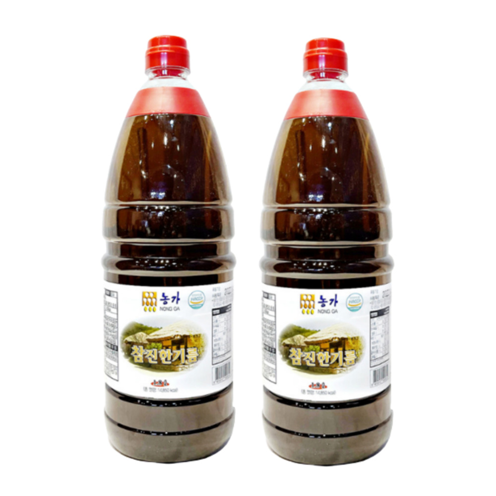 해피유통 [대용량, 업소용, 식당용] 참진한 기름 1.8L, 2개, 1.8L 20,900원