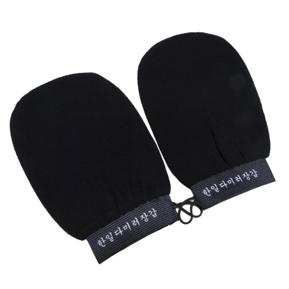 메이븐마켓 저자극 때밀이 때수건, 1세트, 2개입, 검정색 7,800원