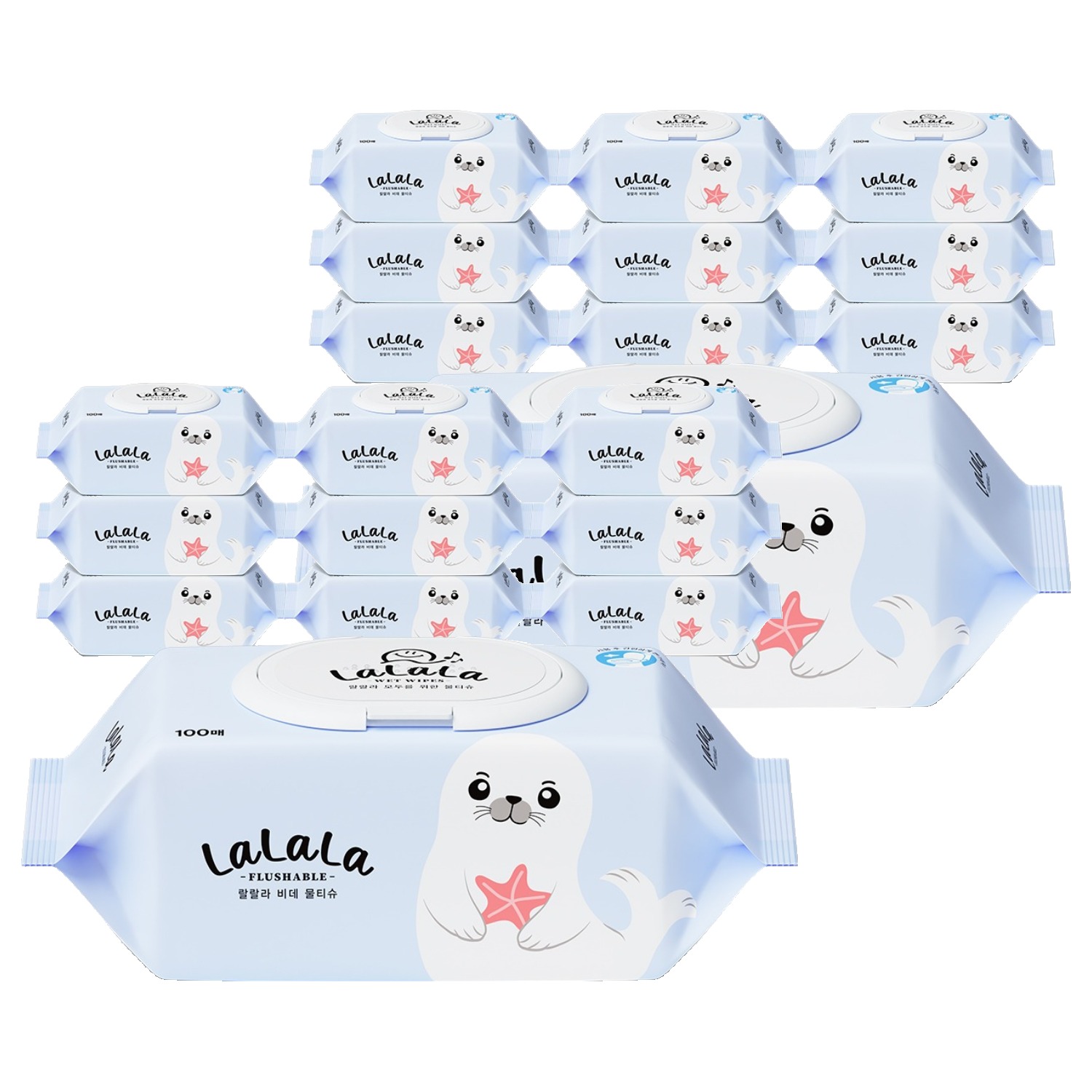 랄랄라 비데 물티슈 캡형 38,040원