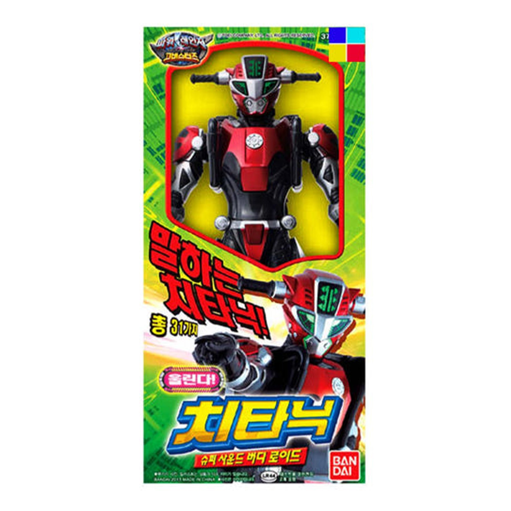 반다이 파워레인저 고버스터즈 치타닉 피규어, 1개 7,600원