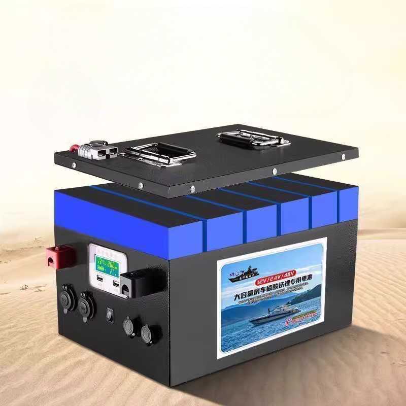 캠핑 배터리 보트 캠핑카 대용량 휴대용 자동차 차박 카라반 인산철 트레일러 올인원 605,400원