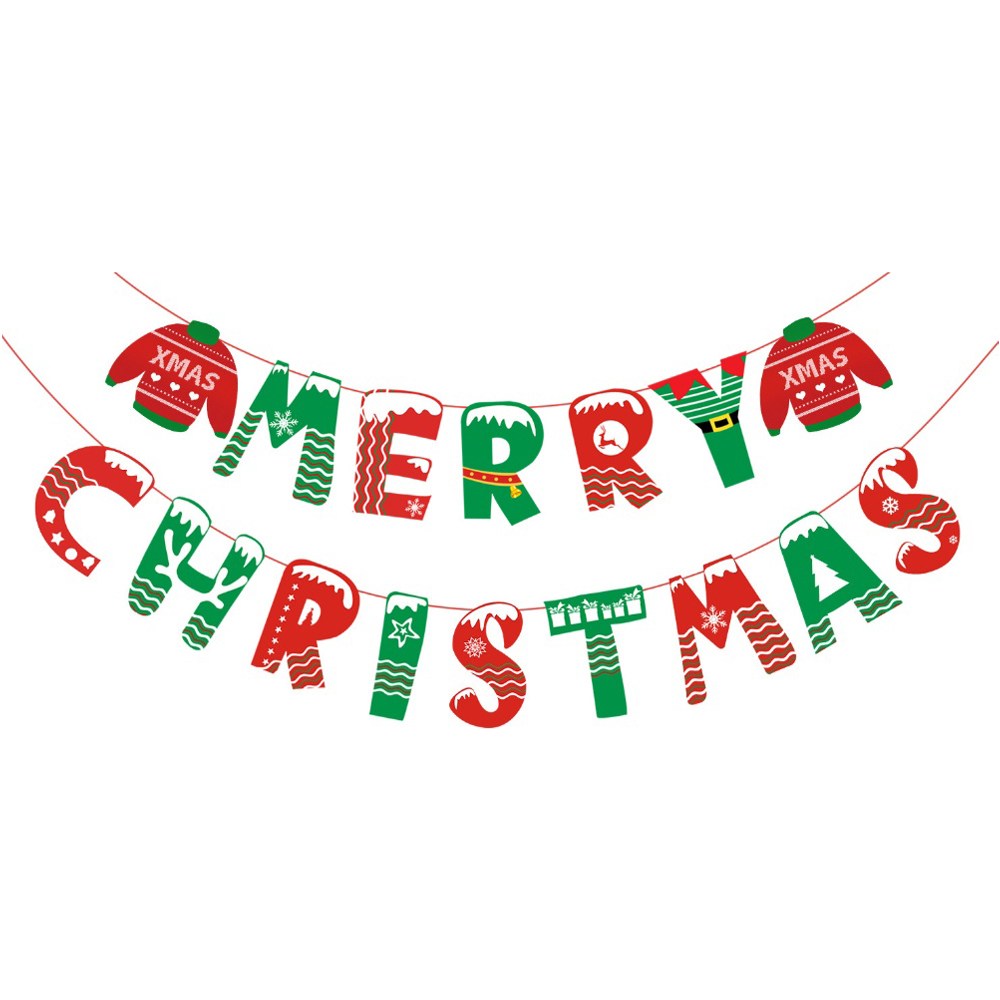 크리스마스 세트 풍선 가랜드 파티장식 소품 혼합풍선 트리 데코 홈파티용품 [에브리띵스마일] 1077, 1세트, 캐릭터 가랜드 7,800원