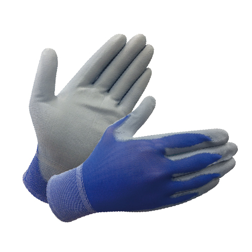 핸드맥스 나일론 PU PALM 손바닥 코팅 멀티 장갑, 로얄블루+그레이(M/3922), 10개 10,500원