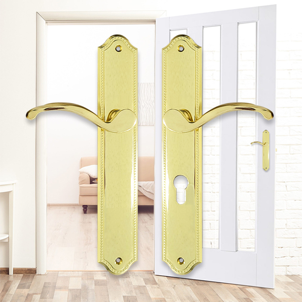 고급 모티스락 중문 방문손잡이 열쇠형 더미형 양문형 레버형, 1개 57,100원