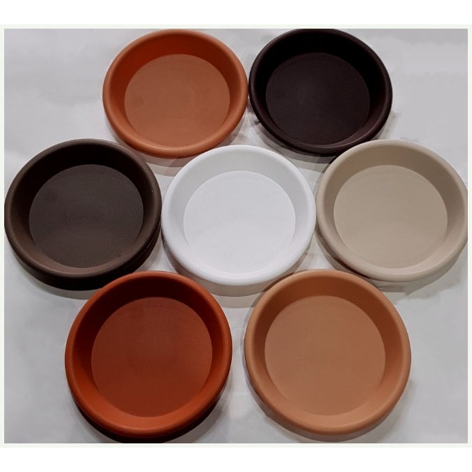 흙나라 7가지 색깔 플라스틱 독일토분 이태리토분 플라스틱 받침 미니 2,590원
