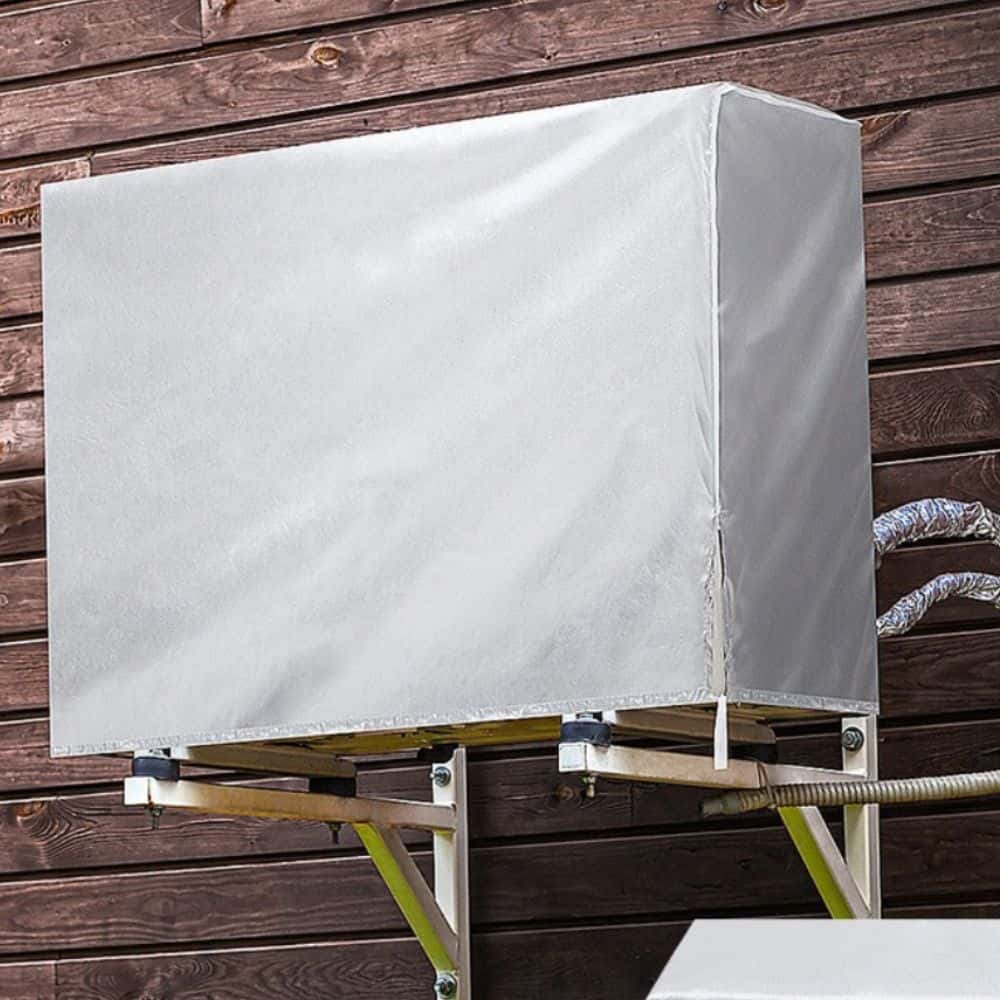 실외기 차양 끈조절 가림막 방수천 먼지방지 후크고리 햇빛차단 소형 14,300원