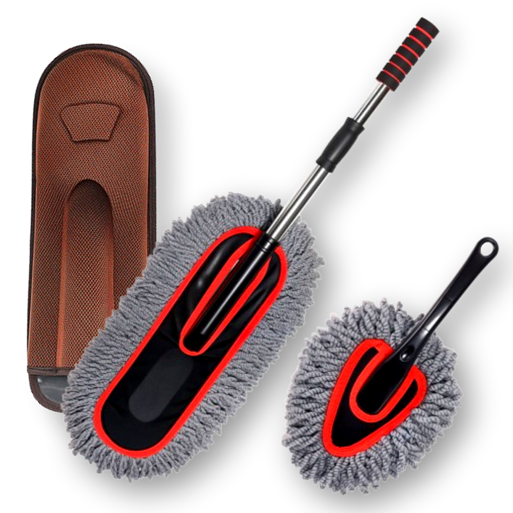 카르지누 스크래치방지 극세사 차량 먼지털이개 대형 + 소형 + 케이스 12,900원