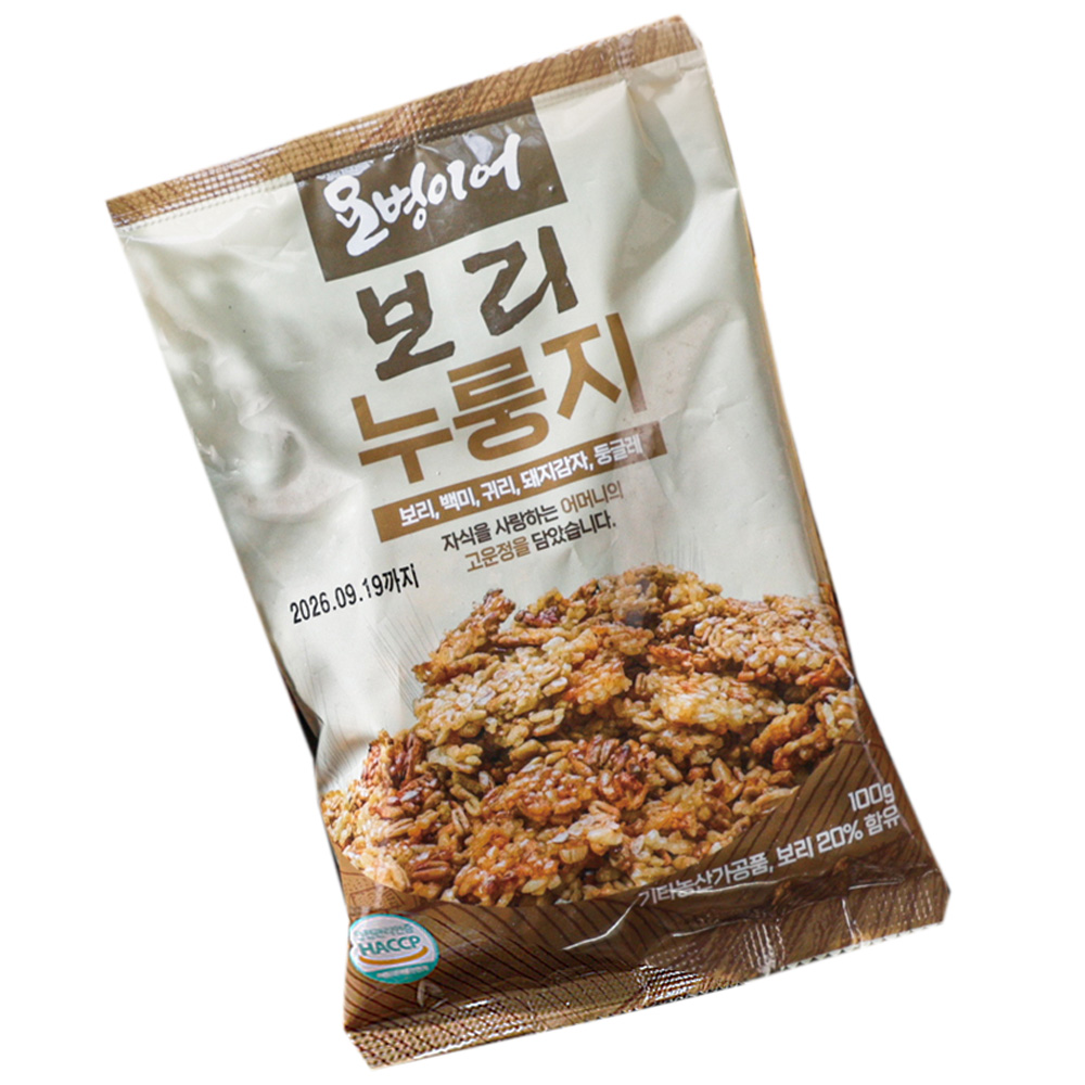 김선애오병이어 보리누룽지, 1개 29,800원