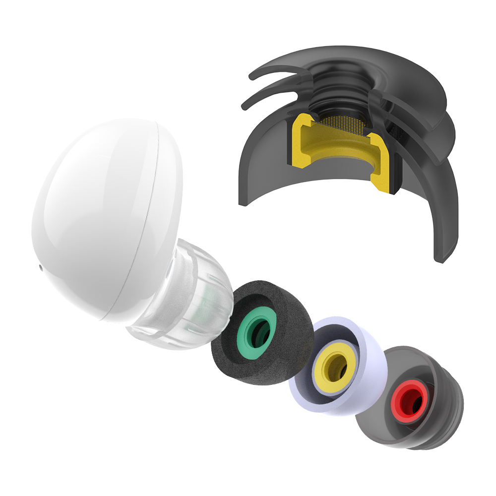 디오핏 갤럭시 버즈2 이어팁 버즈 FE 버즈플러스 버즈+ 메모리폼 이어팁 실리콘 이어캡 16,000원