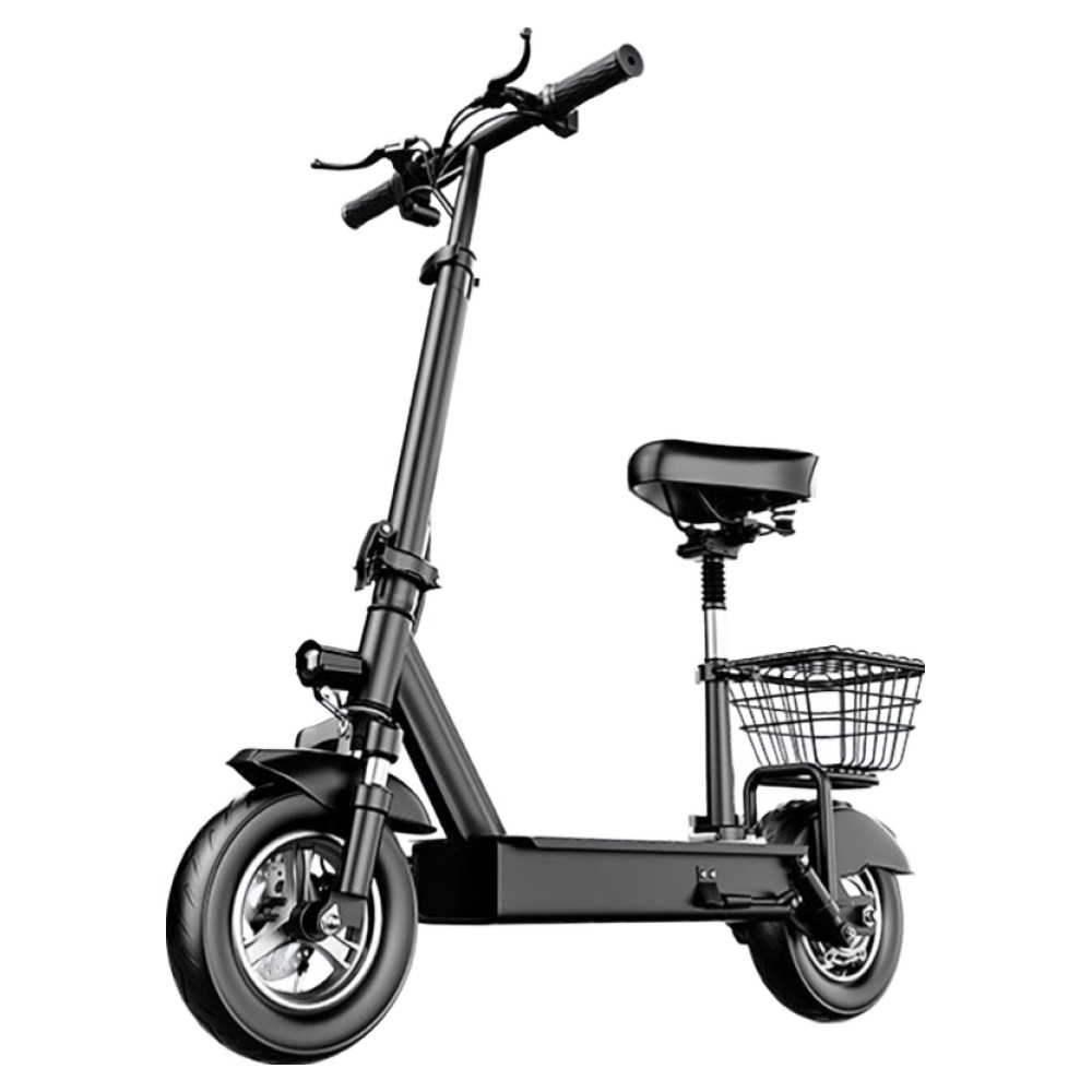 킥스톰 전동킥보드 접이식 폴딩 안장 전기 퀵보드 출퇴근 배달 대리운전 성인용, 1개, 시크블랙, 시크블랙, A.킥스톰 고급형36V/8AH/30km 397,000원