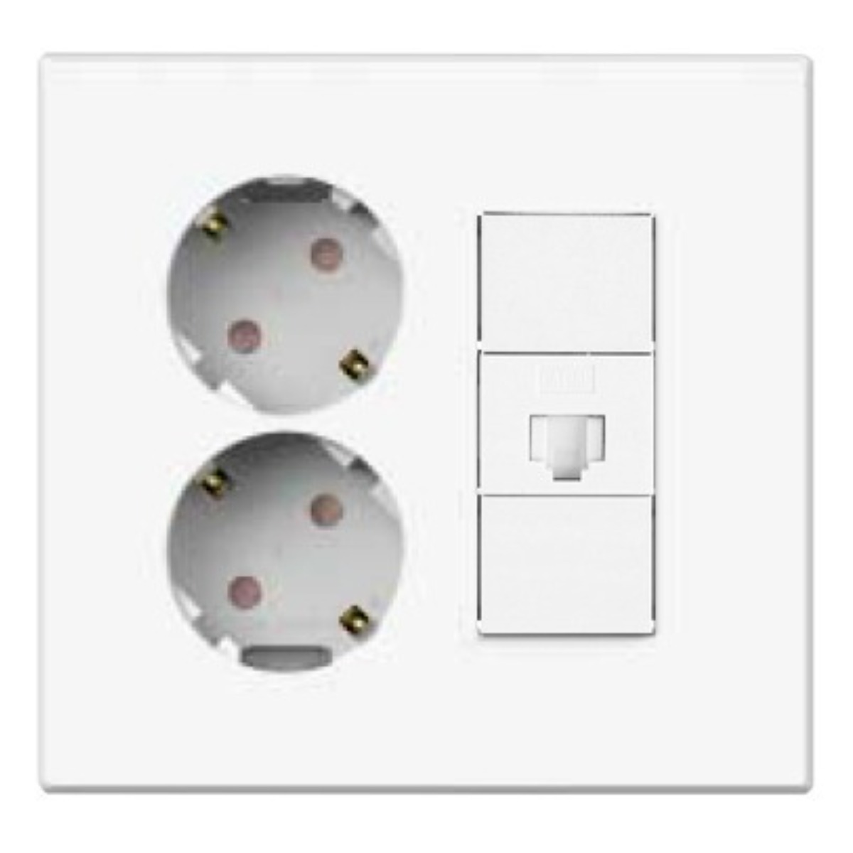 태성전기 틸인스 화이트 2구 콘센트+8p 6,750원