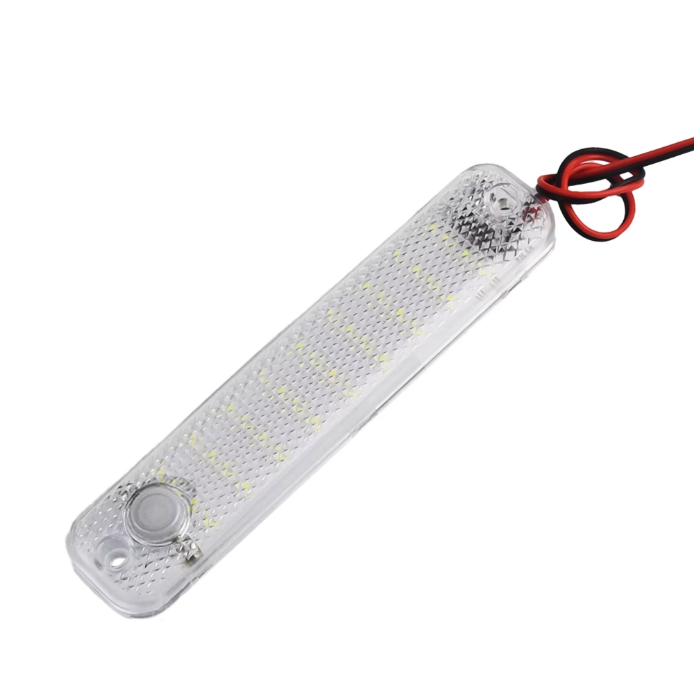 발통마켓 12v ~ 85v 차량용 LED 실내등, 15cm실내등(왕버튼), 1개 4,400원