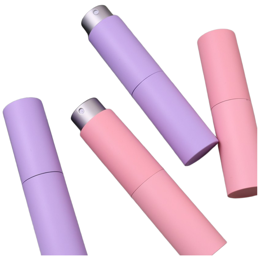 트위스트 향수 공병 8ml 스프레이 돌려쓰는 휴대용 향수 리필 소분 용기 케이스 미스트, 분홍, 1개 3,500원