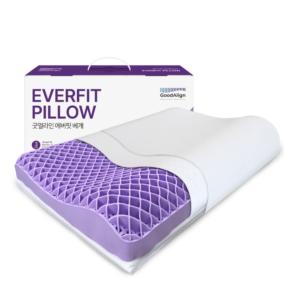 에버핏 빨아쓰는 높이조절 낮은 경추베개, 1개, 단일색상 80,000원
