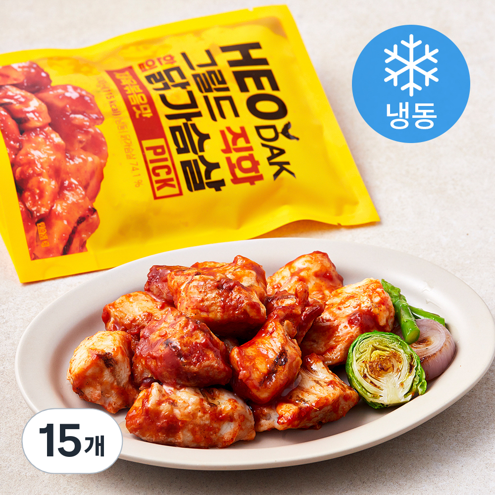 [로켓프레시] 허닭 PICK 그릴드 직화 한입 닭가슴살 제육볶음맛 (냉동) 31,620원