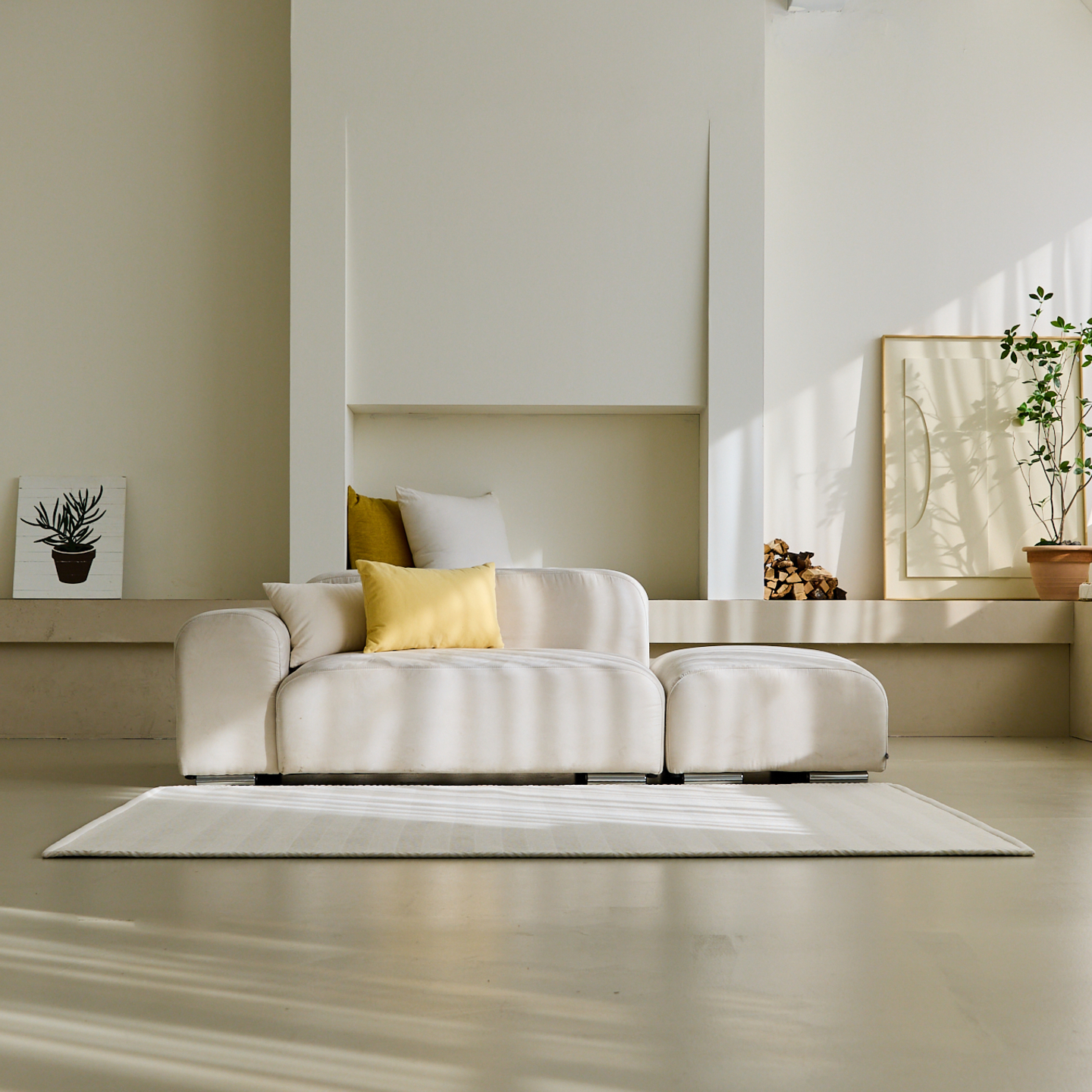 스타일러그 먼지없는 헤링본 생활 방수 단모 러그 35,900원