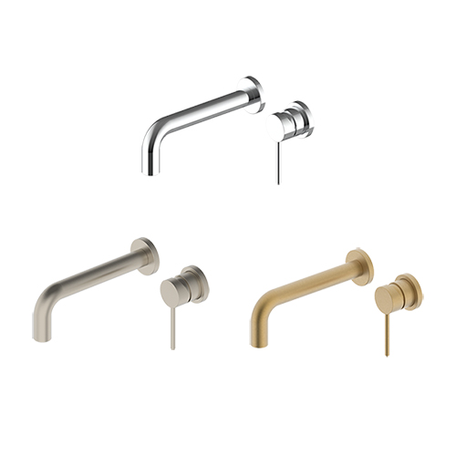 폰타나 무광 사틴 니켈 골드 벽매립 세면대 수전 욕실 호텔 인테리어 매립수전 TF-L5317 358,000원