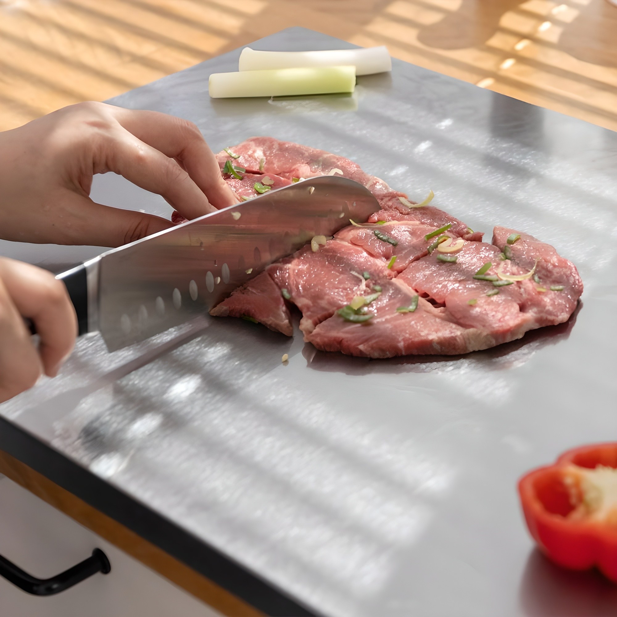 라인하임 국산 스텐도마 절곡형 위생 양면 싱크대 상판 인덕션 덮개 무료각인, 1개 39,800원