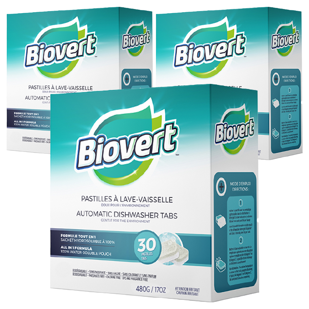 바이오벌트 프리미엄 식기세척기 올인원 탭 30p, 480g, 3개 41,220원