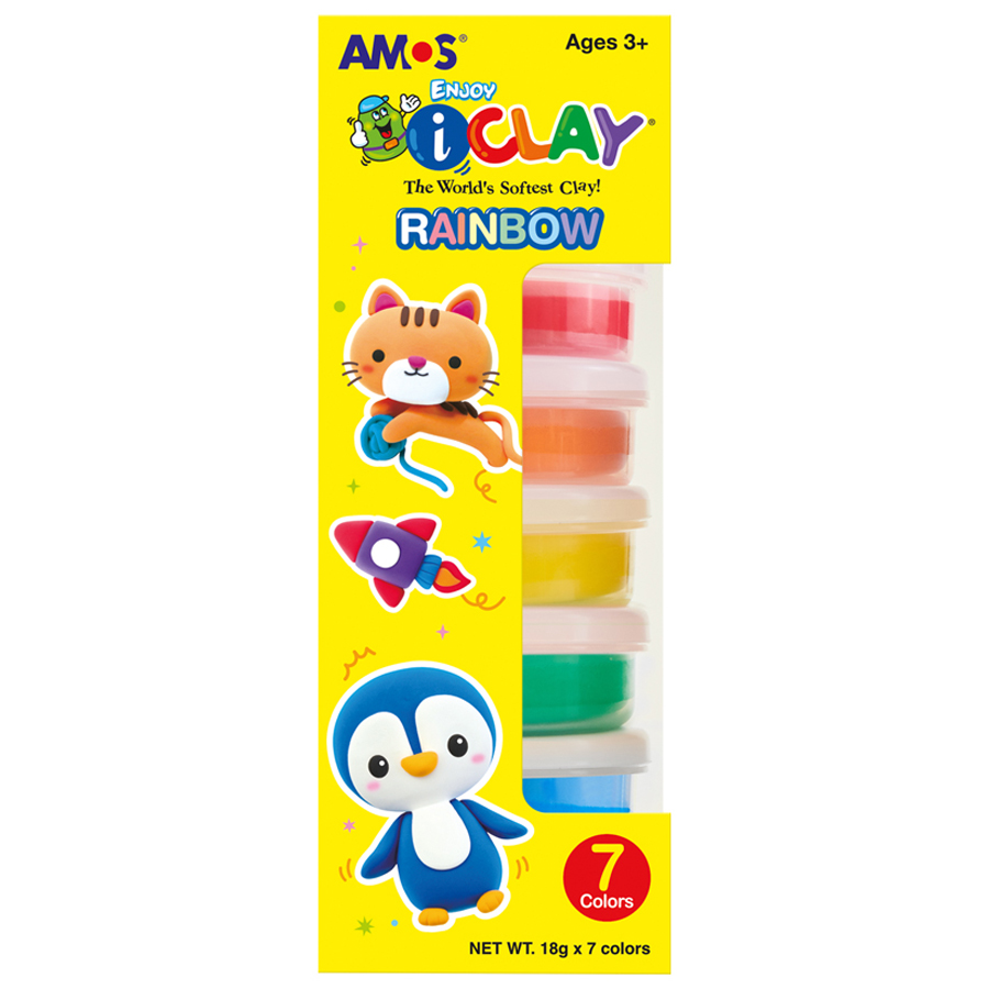 아이클레이 탱탱 레인보우 7종 세트 8,330원
