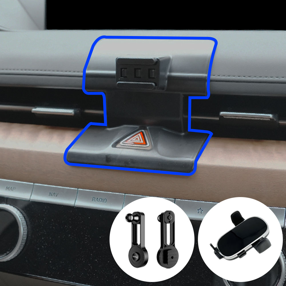 윙가디움 제네시스 G80 페이스리프트 이전 차량용 핸드폰 거치대 마운트 세트 31,500원