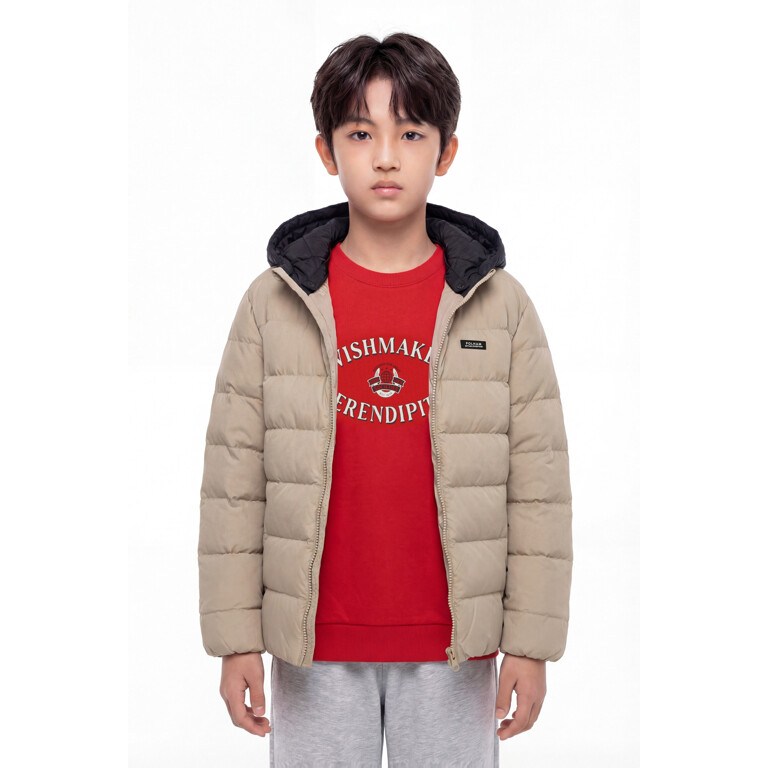 폴햄키즈 빠른배송 키즈 공용 경량 볼패딩 점퍼 (후드탈부착)  PKF4JP3220 29,900원