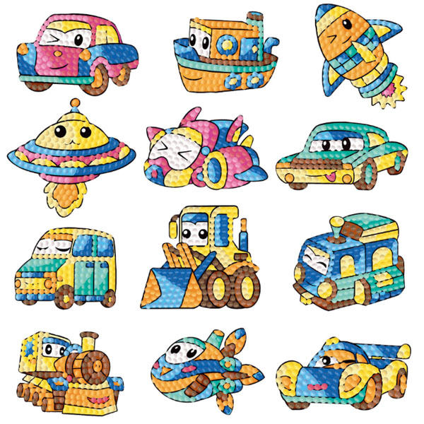 어린이 보석십자수 스티커캐릭터형 방과후 22종 (택1) 5,800원