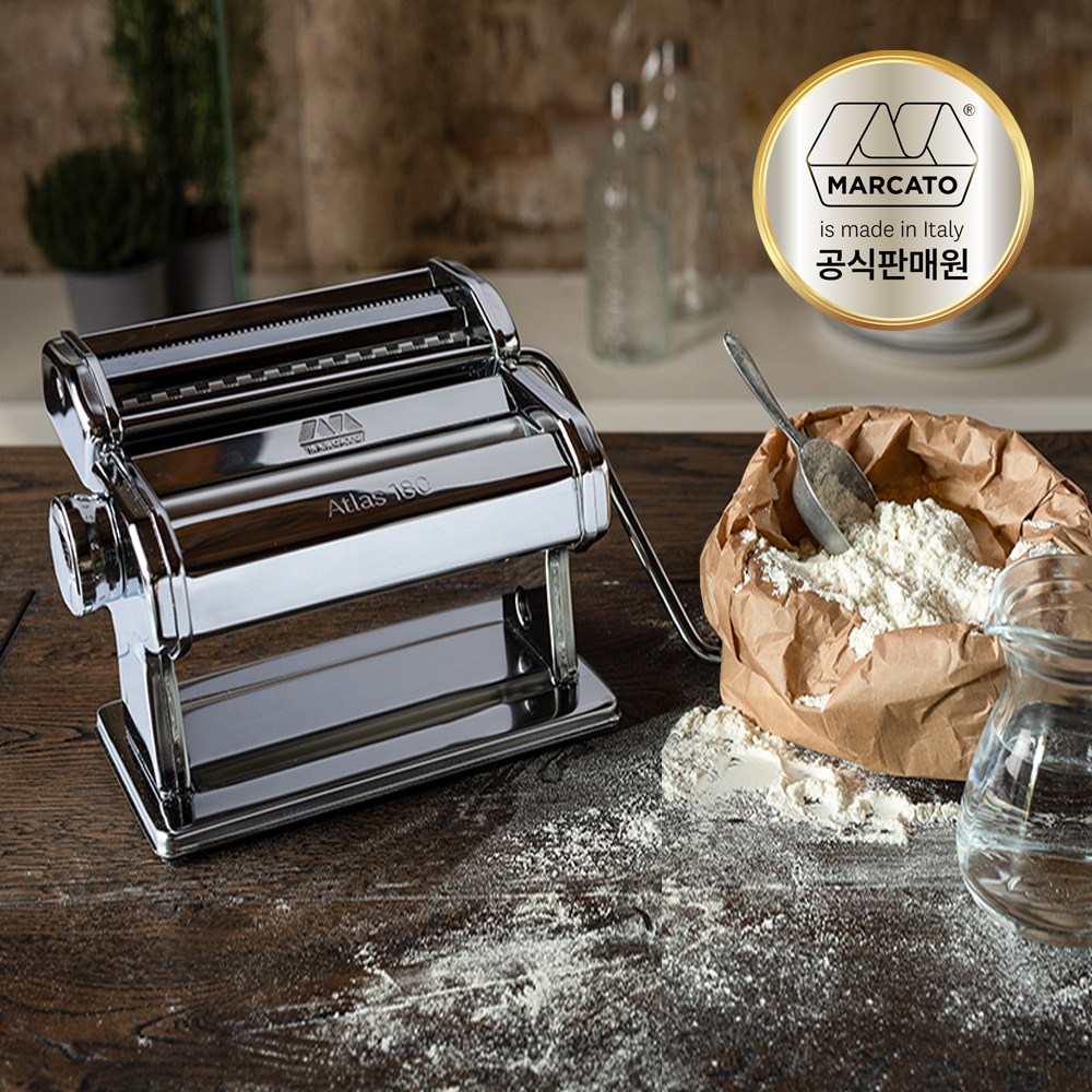JG통상 (정품) 이탈리아 현지 제조 정품 마카토 marcato 마키토 아틀라스 마카토 아틀란스 180 제면기, 본품 및 롤러 143,900원