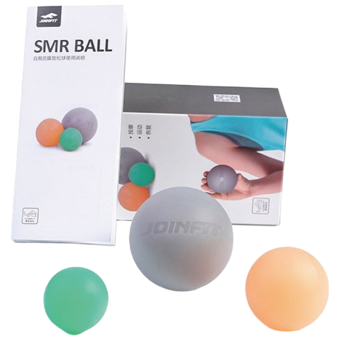 JOINFIT 프리미엄실리콘 마사지볼 3종/ 지압 근막이완 종아리 발바닥 러닝 등산후 여성휴대용 사무실 근육통, 1개, 현재가 20,000원