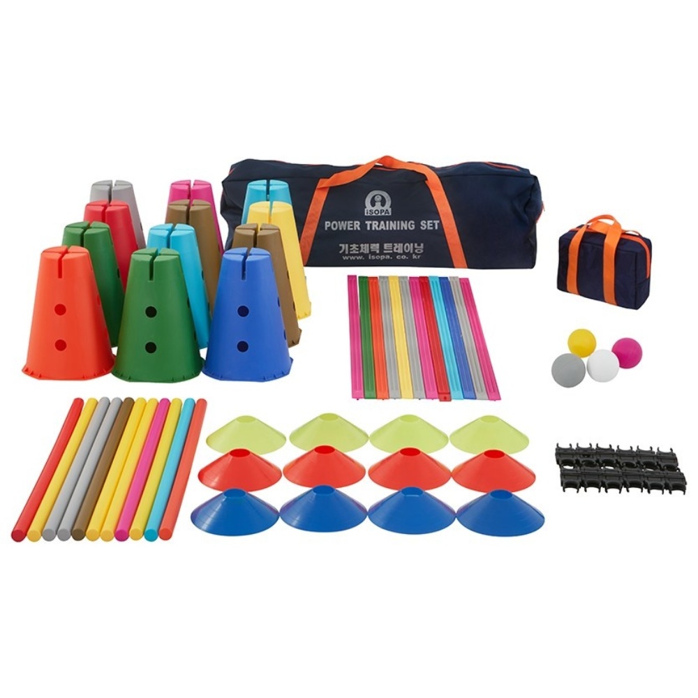 아이소파 유아 체육 교구 뉴아이짐 파워트레이닝세트, 1세트 329,400원