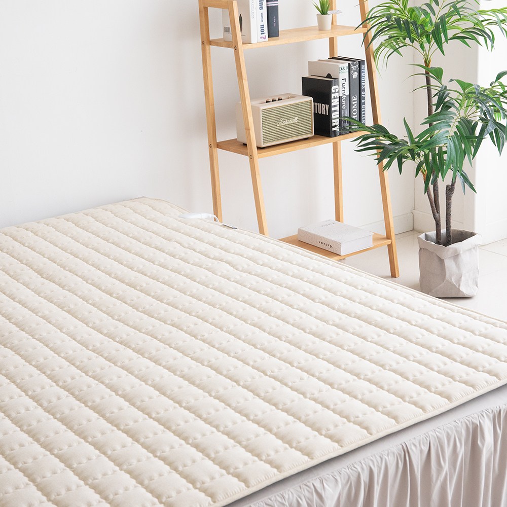 [26년형] 프리미엄 한일의료기 스텔라웨이 그래핀 전자파없는 카본 탄소매트 온열매트 에어퀼팅 물세탁, 더블(150×200cm), 파스텔핑크 149,000원