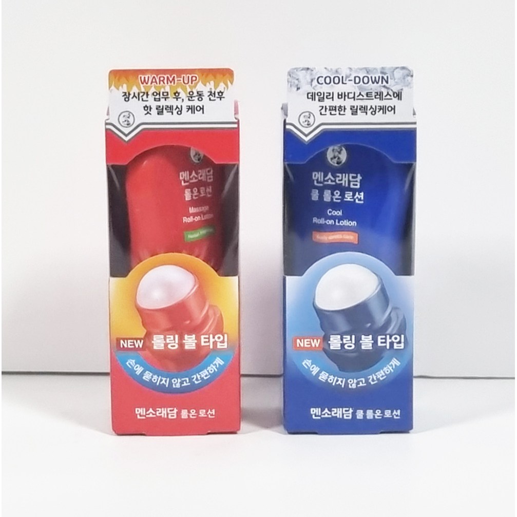 멘소래담 롤온 파스 로션 50ml 핫/쿨 6,490원