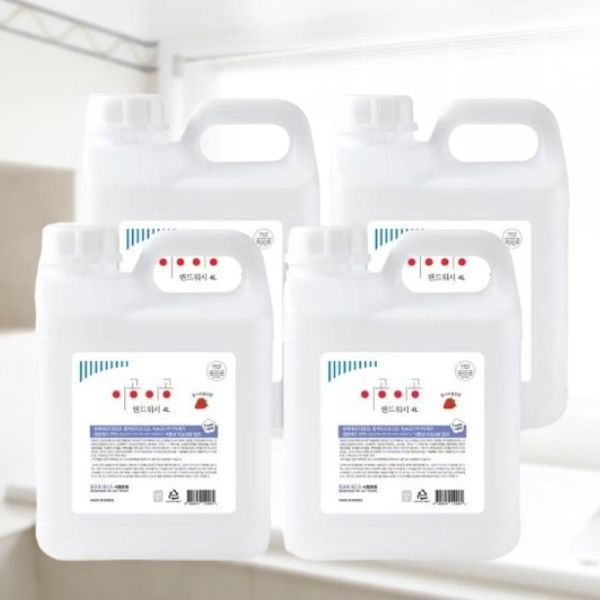 주방용 핸드 워시 업소용 리필용 손세정제 대용량 핸드 워시 고농축 4리터 액상형 가정용 화장실 욕실용 70,380원