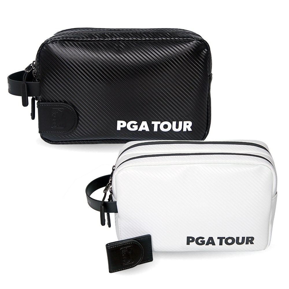 PGA 투어 카본 머니클립 투지퍼 골프 파우치 필드용품 49,900원