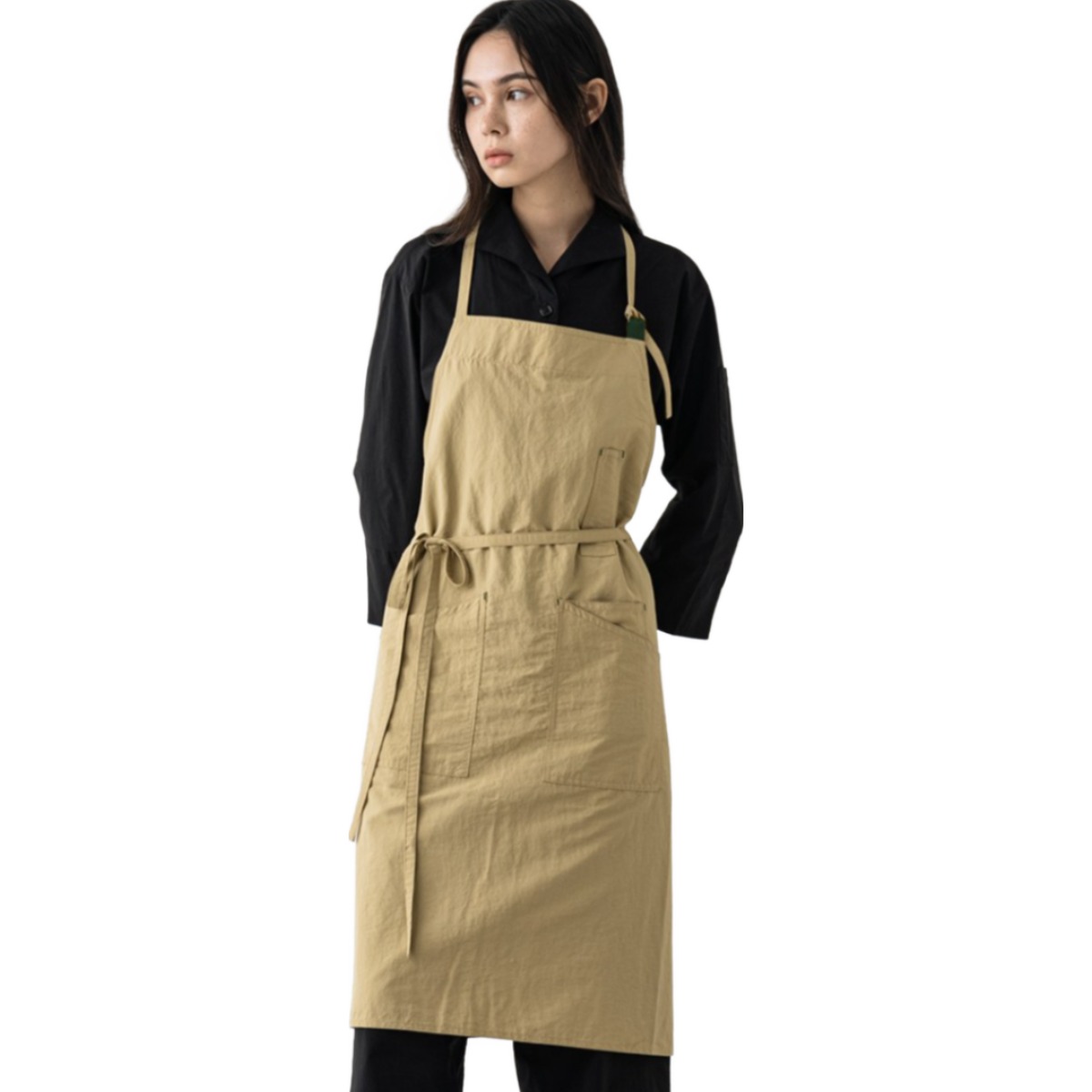 제이앤제이몰 카페 공방 바리스타 생활발수_ 라이트 플로 앞치마(목걸이형), 1개, 베이지 21,000원