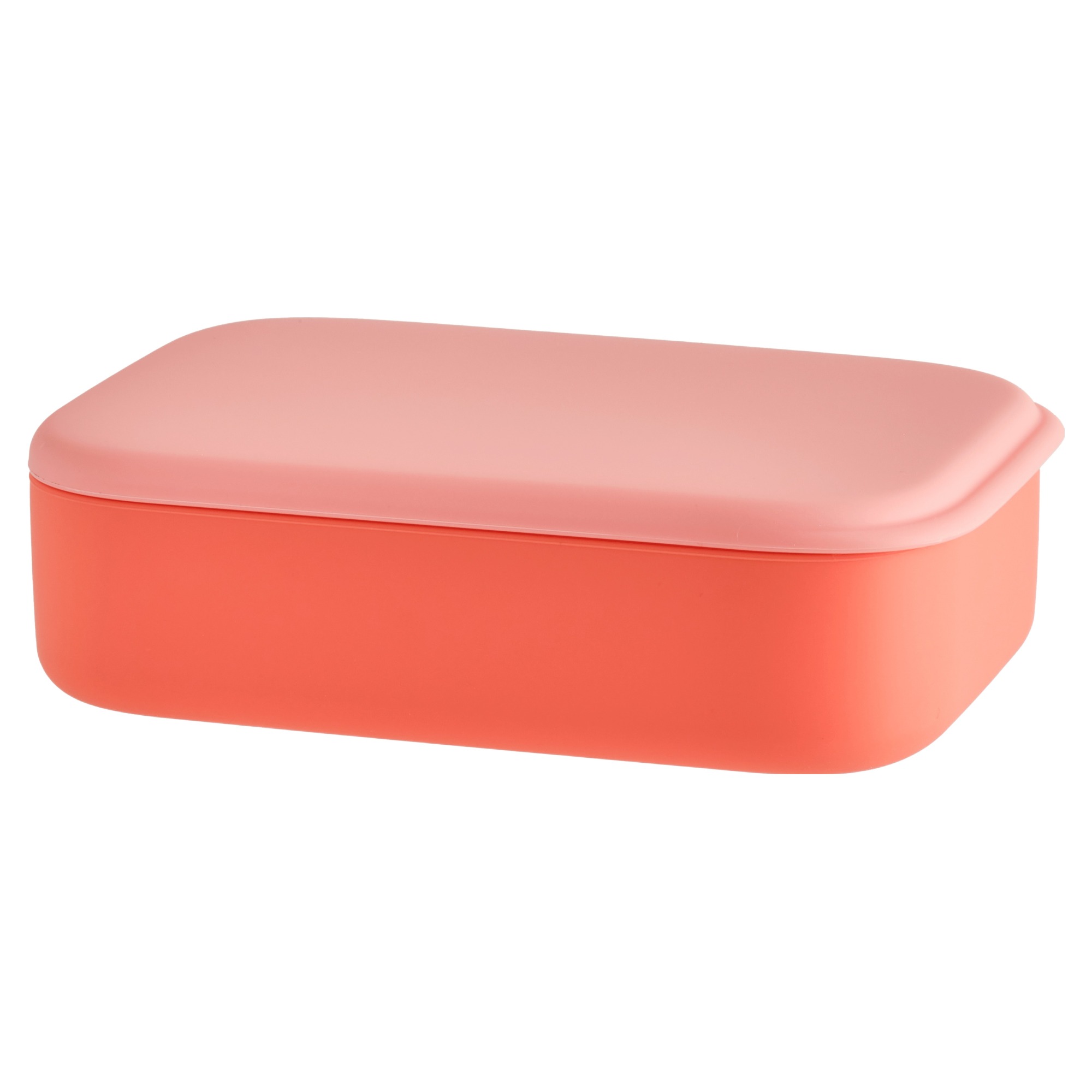 실리팟 국내산 프리미엄 실리콘 런치박스 기본세트, 코랄 핑크, 1개, 현재가 24,900원