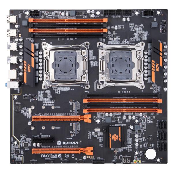 HUANANZHI X99 8D4 LGA 2011-3 XEON 마더보드 듀얼 CPU 지원 E5 2640 V3 메모리 RECC M.2 NVME 476,000원