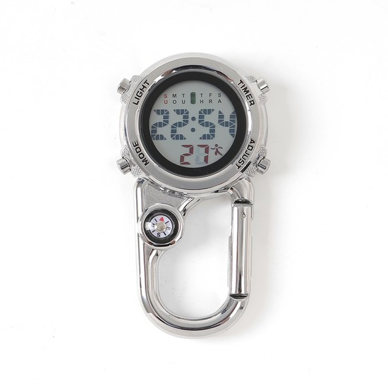 ^^혀니스토어 아웃도어 카라비너 디지털 스포츠 시계 블루 낚시, 상세페이지 참조, 1개 20,570원