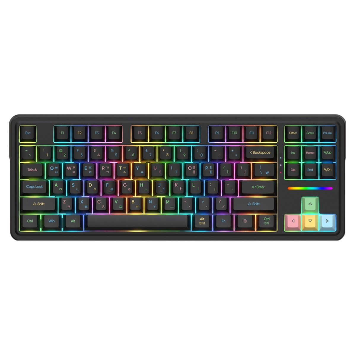 앱코 3모드 OTEMU 특주축 염료승화 기계식 유무선 텐키리스 키보드 멜론축 65,000원