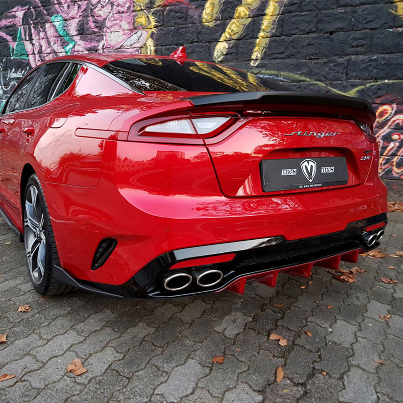 스팅어 립 스포일러 S-type, 무광 블랙, 스팅어 126,000원