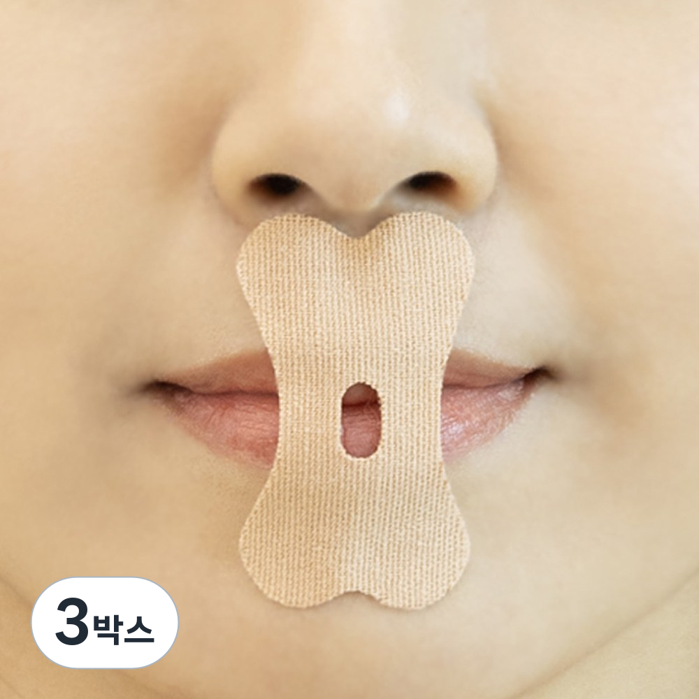 영메디칼 입벌림방지밴드 코골이 무호흡 구강호흡 입막음 수면 입테이프 일반형 80매, 3박스 55,500원