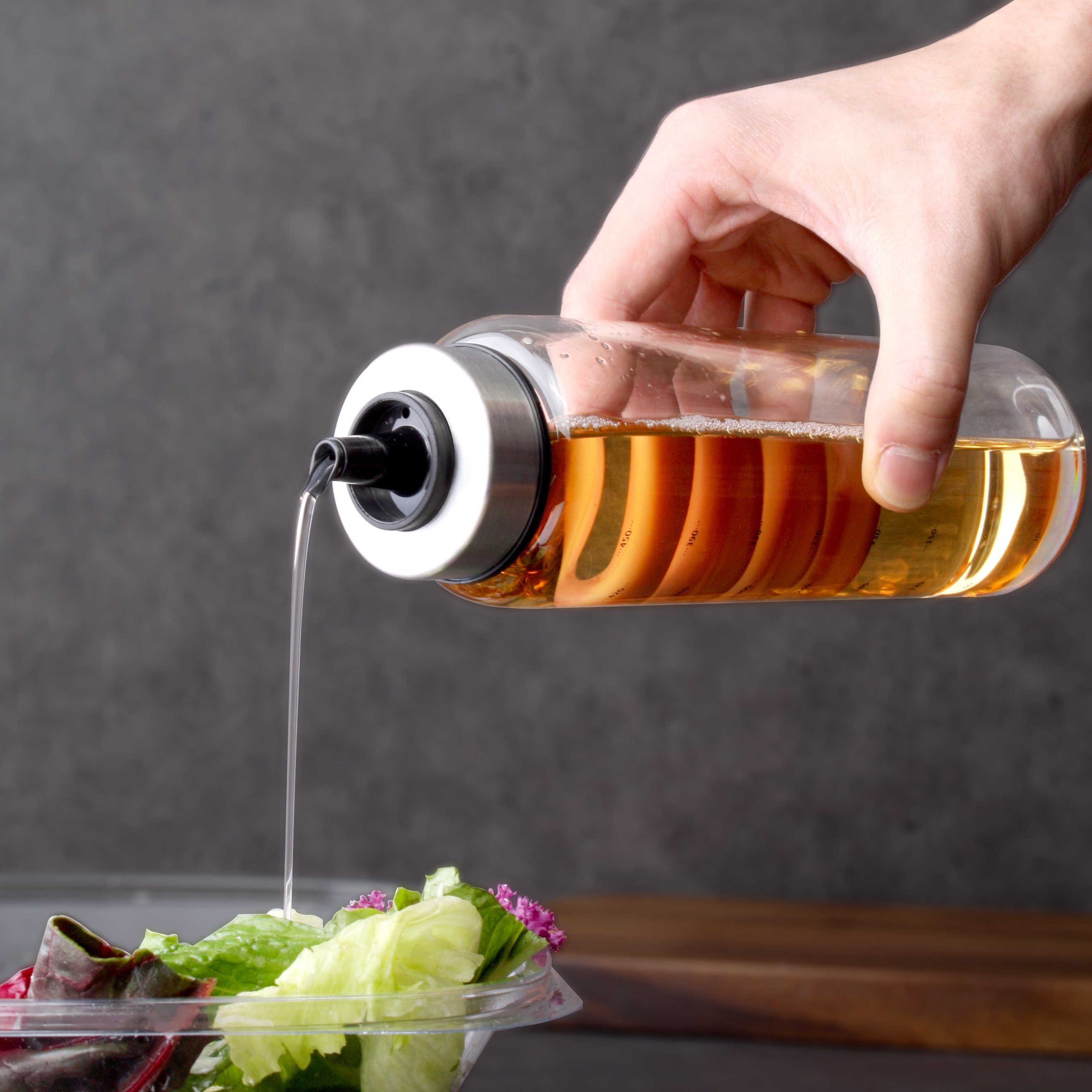 캡형심플 오일병 2size 꿀소분 참기름병 간장 소스통 유리병 7,500원