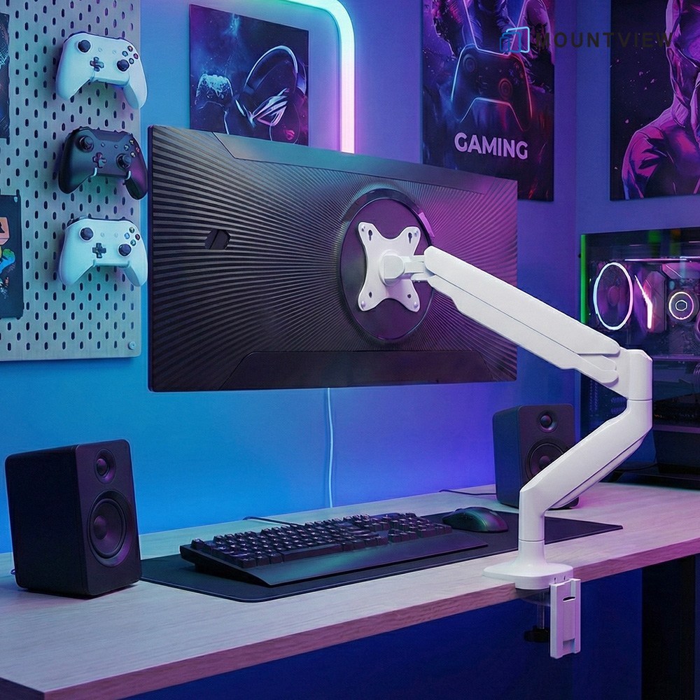 마운트뷰 님버스 고중량 커브드 모니터암 받침대  32인치 49인치 호환 15kg MV-82 62,650원