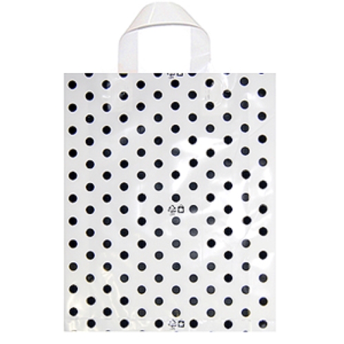 손잡이 땡땡이 시리즈 M자형 포장봉투 비닐쇼핑백 비닐봉투 50장 16,850원